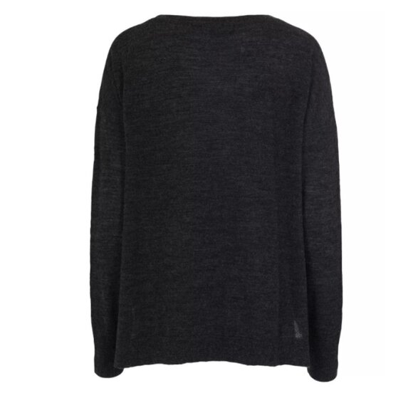 French Connection Polar Bear Fun Sweater Gray Size XS - Picture 3 of 7